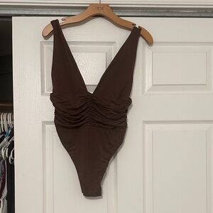 Riot Swim Chocolate One Piece Swimsuit